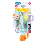 Playgro chien vrombissant pastel jouet suspendu pour poussette et siège auto