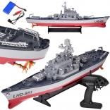 Bateau de guerre RC LHD-881 à l’échelle 1:390