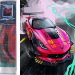 Peinture diamant Rose sportback 30 × 40 cm