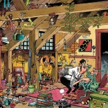 JUMBO Puzzle Jan Van Haasteren Oldtimers: Vieux célibataire 1000 pièces