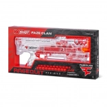 X-Shot FAZE CLAN Ragequit Round blaster transparent pour balles en mousse