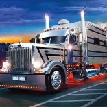 Norimpex peinture diamant Camion argenté 30x40 cm