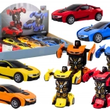 auto-robot 2v1 robot transformable en 4 couleurs