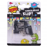 Clip de bureau 15 mm, 10 pcs