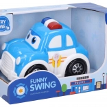 Voiture de police avec effets 15 cm