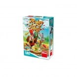 Jeu de cartes de course pour enfants Dino Carottes à fond