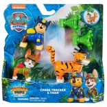 Figurines Pat' Patrouille : Jungle Patrol, Chase et Tracker