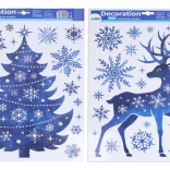 Décoration de fenêtre de Noël 41 × 29 cm