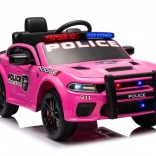 Voiture de police électrique pour enfants DODGE Charger – rose