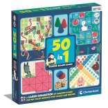 Coffret de jeux de société classiques 50 en 1 CLEMENTONI
