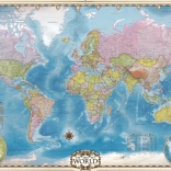 EUROGRAPHICS puzzle Carte du monde 2000 pièces