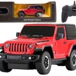 Voiture télécommandée Jeep Wrangler Rubicon rouge
