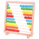 Abacus scolaire en bois coloré