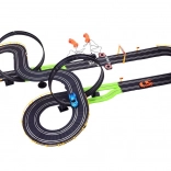 Grande piste de course avec 2 voitures, longueur de parcours 787 cm