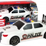 Voiture de sport de police 1:16 blanche avec sons