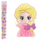 Clip avec princesse – pince décorative en plastique (10 pcs)