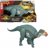 Figurine dinosaure Maiasaura JURASSIC WORLD Rebirth Wild Roar avec son 31,5 cm