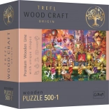 Puzzle en bois Monde magique 501 pièces