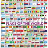 Puzzle Drapeaux du monde 1000 pièces