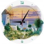 Puzzle Horloge Soirée sur la mer Égée 570 pièces