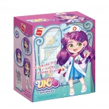 QMAN Série UNA armoire – ensemble de construction docteure pour enfants