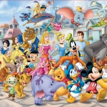 Puzzle Disney défilé de personnages 200 pièces Educa