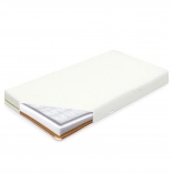 Matelas pour enfant NEW BABY Classy 140 × 70 × 11 cm sarrasin–mousse–coco avec housse Aloe Vera