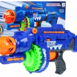 Grand blaster pour enfants BLAZE STORM avec 40 fléchettes en mousse
