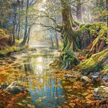 Puzzle Forêt d’automne des souvenirs