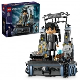 LEGO Mercredi Addams – figurine de collection avec porte de l’Académie Nevermore