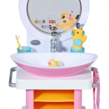 Lavabo pour poupée BABY born avec lumière et sons