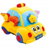 Voiture en tissu Small Foot avec formes à encastrer