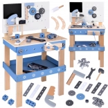 Grand établi en bois pour enfants avec outils