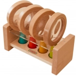 Loupe en bois avec support