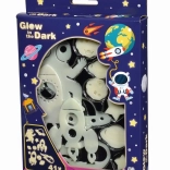 Décorations lumineuses pour mur et plafond – étoiles et corps célestes, 41 pièces