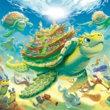 Ravensburger puzzle Monde magique sous la surface XXL 200 pièces