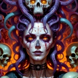 Puzzle Sorcière des Ténèbres 1000 pièces