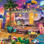 Puzzle Maison Mobile 1000 Pièces