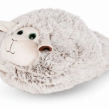 Pantoufle chauffe-pieds en peluche Cozy Noxxiez mouton