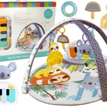 Tapis d’éveil éducatif avec koala et petit piano