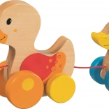 Canards en bois à tirer GOKI