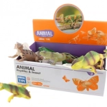 Lézards en caoutchouc pour enfants 15 cm – assortiment de modèles