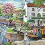 HOP Puzzle Au Canal 1000 pièces