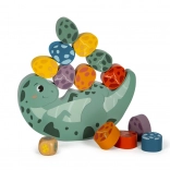 Jeu d'équilibre en bois Dino