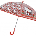 Parapluie automatique Hello Kitty 48 cm rouge