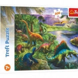 Puzzle Trefl dinosaures prédateurs 200 pièces