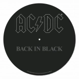 Tapis de platine vinyle AC/DC Back in Black