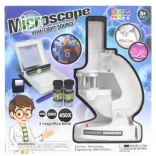 Microscope en plastique à piles pour enfants 8+