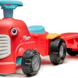 Draisienne tracteur avec remorque Munico rouge