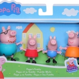 Figurines PEPPA PIG – coffret familial 4 pcs